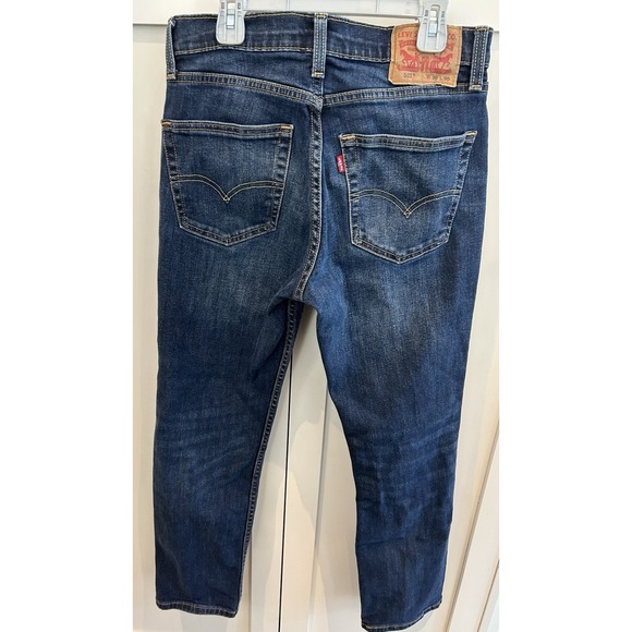 Levi's 511 Jeans Womens 30x30 Blue Dark Wash Denim‎ Performance Slim Casual - Picture 2 of 3